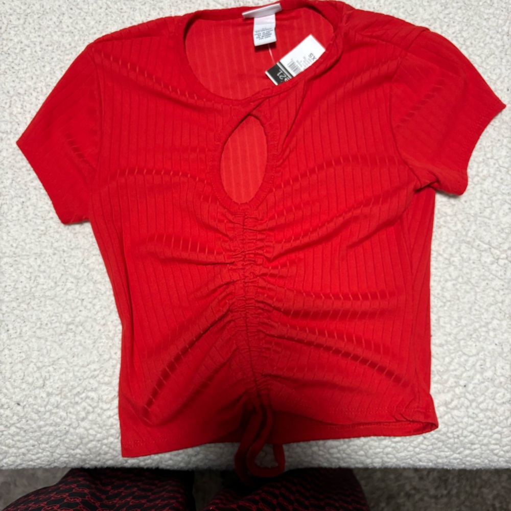 Rue21 Red Crop Top